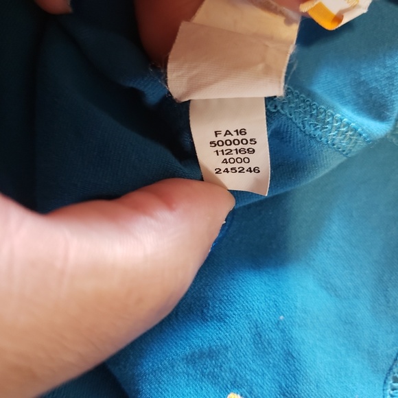 Lucy Criss Cross Back Blue Tank Top - Picture 6 of 7